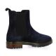 Pao Boots cuir veloursmarine