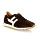 Belang Baskets cuir veloursmarron