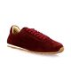K.mary Baskets cuir veloursbordeaux
