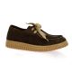 K.mary Derby cuir veloursmarron