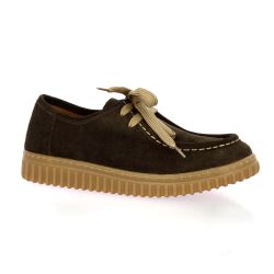K.mary Derby cuir veloursmarron