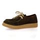 K.mary Derby cuir veloursmarron