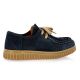 K.mary Derby cuir veloursmarine