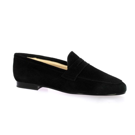 Patricia miller Mocassins cuir veloursnoir