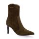 Patricia miller Boots cuir veloursmarron