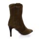 Patricia miller Boots cuir veloursmarron