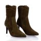 Patricia miller Boots cuir veloursmarron