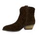 Reqins Boots cuir veloursleopard