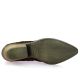 Reqins Boots cuir veloursleopard
