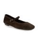 Reqins Babies cuir veloursmarron