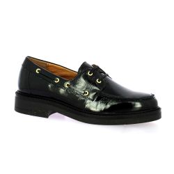 Impact Mocassins cuir vernisnoir