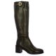 Gianni crasto Bottes cuirmarron