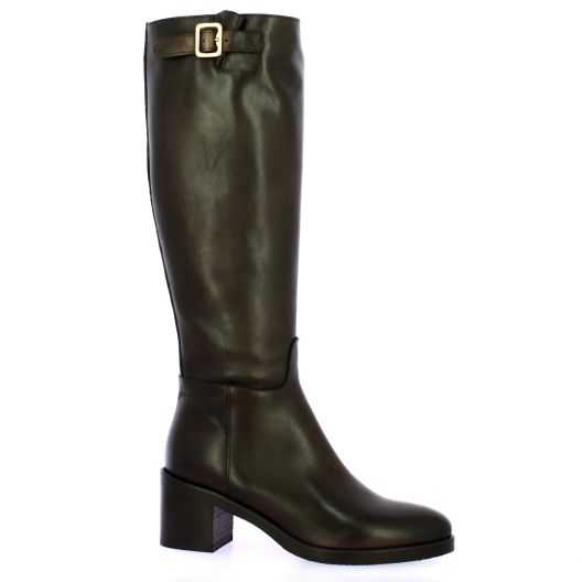 Gianni crasto Bottes cuirmarron