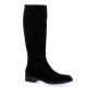 Gianni crasto Bottes cuir veloursnoir