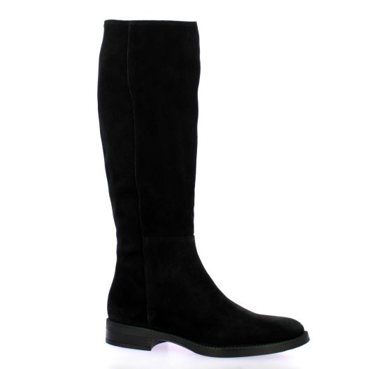 Gianni crasto Bottes cuir veloursnoir