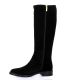 Gianni crasto Bottes cuir veloursnoir