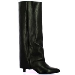Gianni crasto Bottes cuirnoir