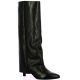 Gianni crasto Bottes cuirnoir