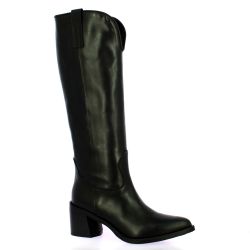 Gianni crasto Bottes cuirnoir