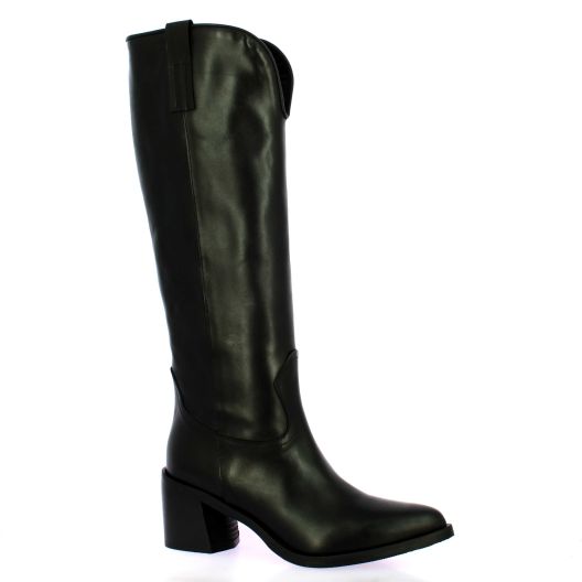 Gianni crasto Bottes cuirnoir