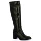 Gianni crasto Bottes cuirnoir