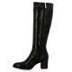 Gianni crasto Bottes cuirnoir