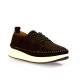 Madory Baskets cuir veloursmarron