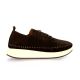 Madory Baskets cuir veloursmarron