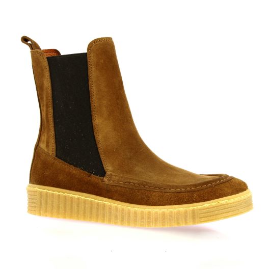 Belang Boots cuir velourstabac