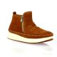 Madory Boots cuir velourscognac