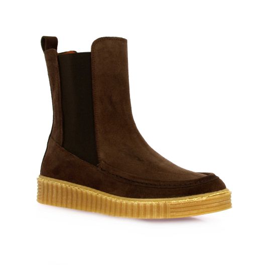 Belang Boots cuir veloursmarron