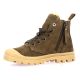 Palladium Baskets cuir nubuckmarron