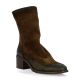 Metisse Boots cuir veloursmarron