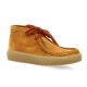 Verbenas Boots cuir velourscognac
