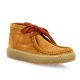 Verbenas Boots cuir velourscognac