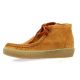 Verbenas Boots cuir velourscognac