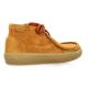 Verbenas Boots cuir velourscognac