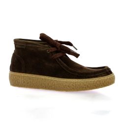 Verbenas Boots cuir veloursmarron