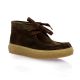 Verbenas Boots cuir veloursmarron
