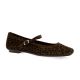 Reqins Babies cuir veloursmarron