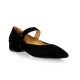 Inuovo Babies cuir veloursnoir