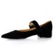 Inuovo Babies cuir veloursnoir