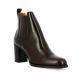 Maroli Boots cuir glacébordeaux