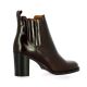 Maroli Boots cuir glacébordeaux