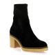 Maroli Boots cuir veloursnoir