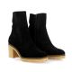 Maroli Boots cuir veloursnoir