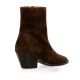 Maroli Boots cuir veloursmarron