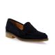 Pao Mocassins cuir veloursmarine