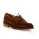Pao Mocassins cuir veloursmarron