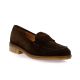 Pao Mocassins cuir veloursmarron